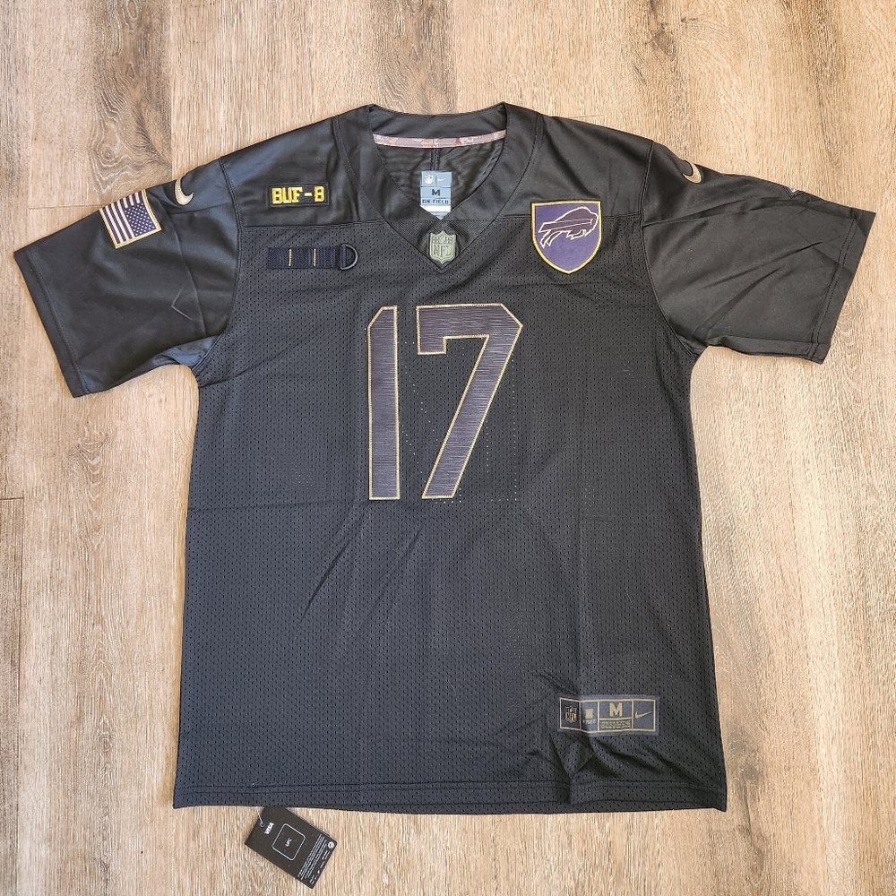 Josh Allen Buffalo Bills Salute To Service Mens Stitched Brand New
